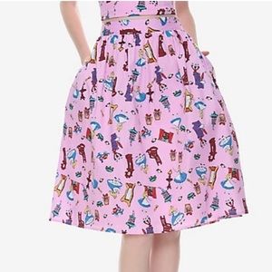 Alice and Wonderland Retro Skirt
